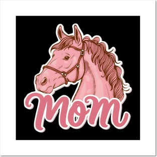 Horse Mom Posters and Art